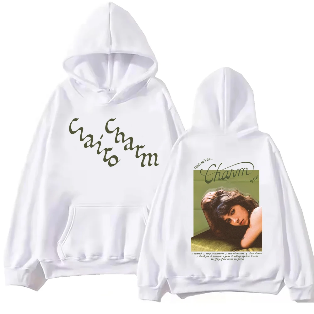 Clairo - Charm Green Graphic Hoodie