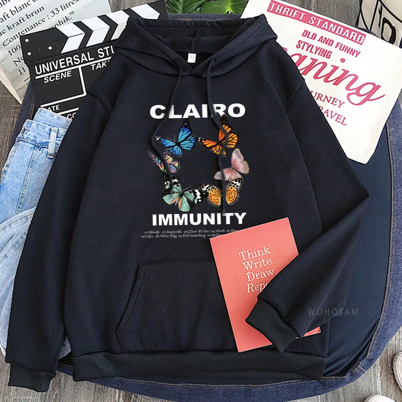 Clairo - Immunity Aesthetic Butterfly Hoodie