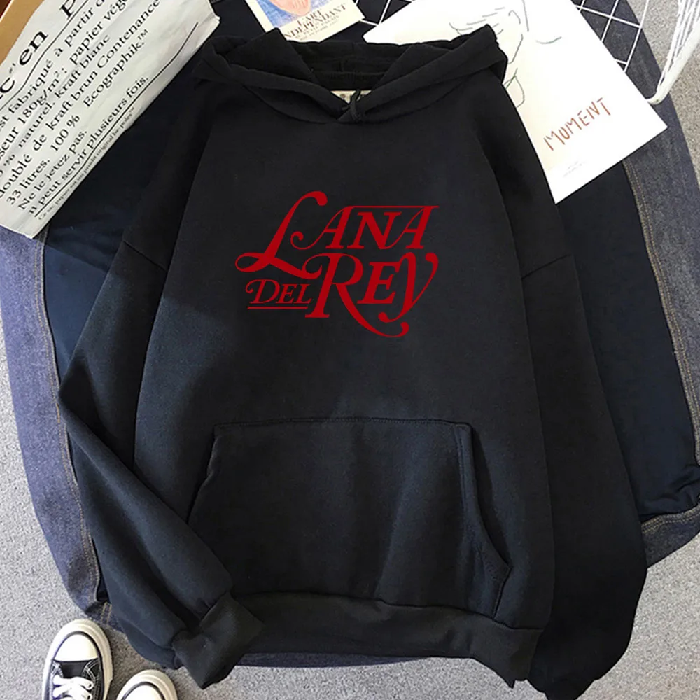 Lana Del Rey - Red Classic Logo Hoodie