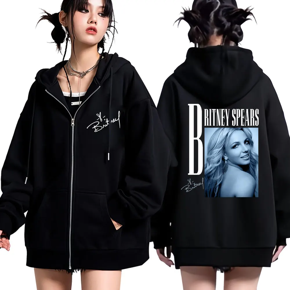 Britney Spears - Queen Zip Up Hoodie