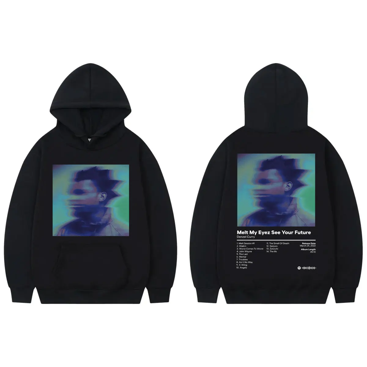 Denzel Curry - Hip Hop Album Hoodie