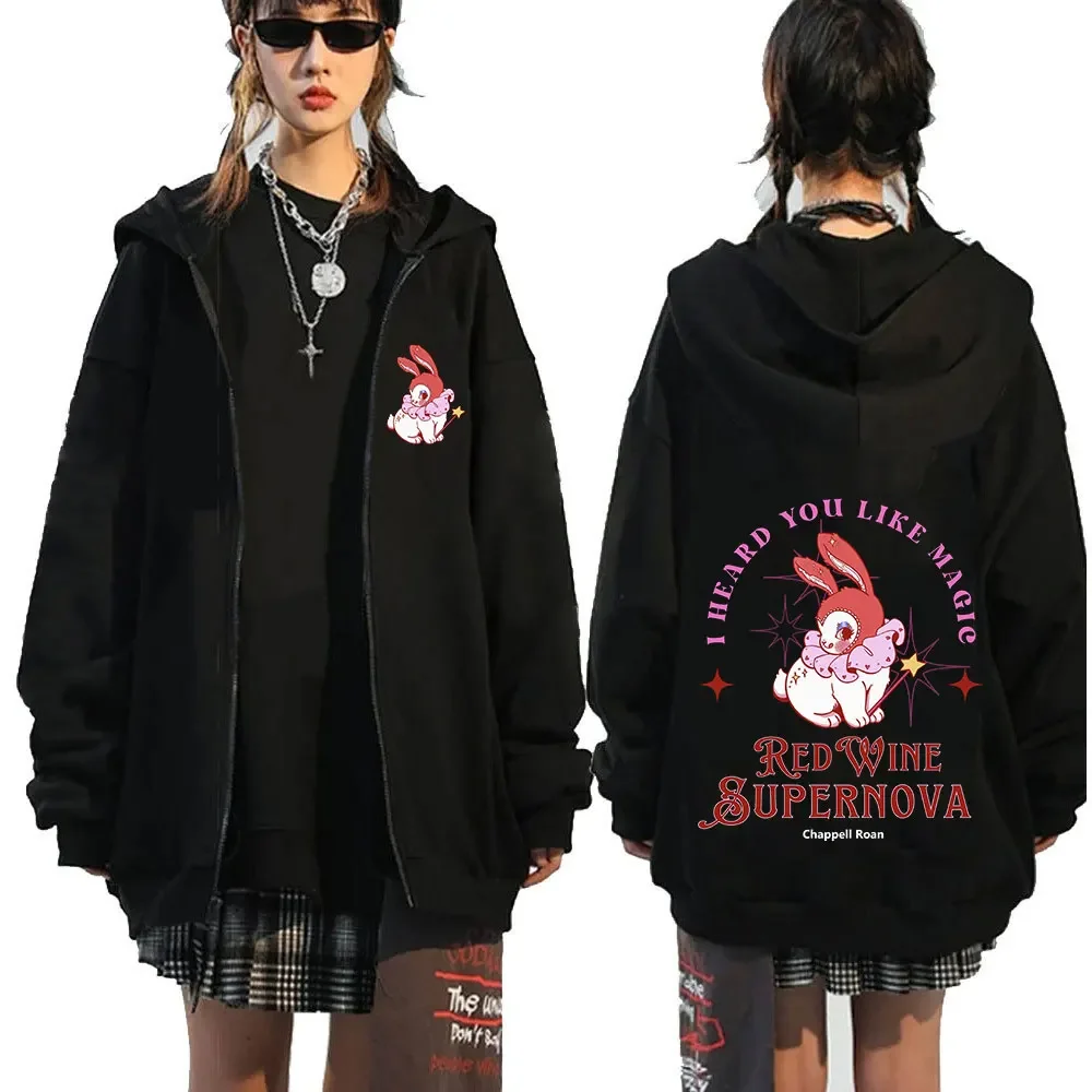Chappell Roan - Red Wine Supernova Zip Up Hoodie
