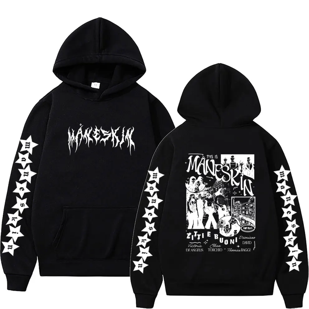 Double Face Maneskin Hoodies