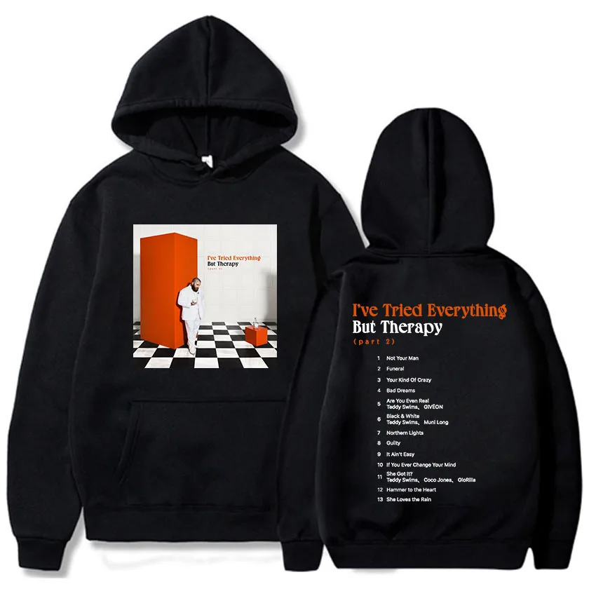 Teddy Swims - I've tried Everything Print Hoodie