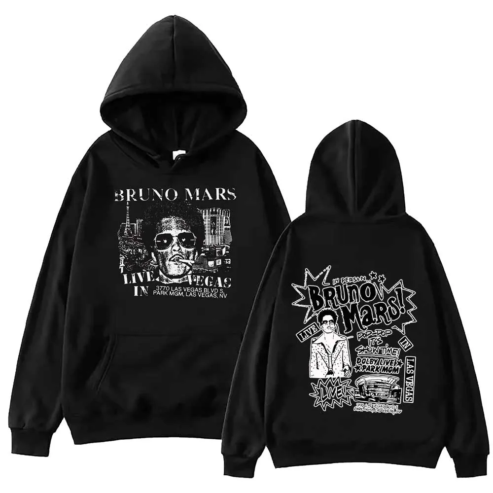 Bruno Mars - Live in Las Vegas Graphic Hoodie