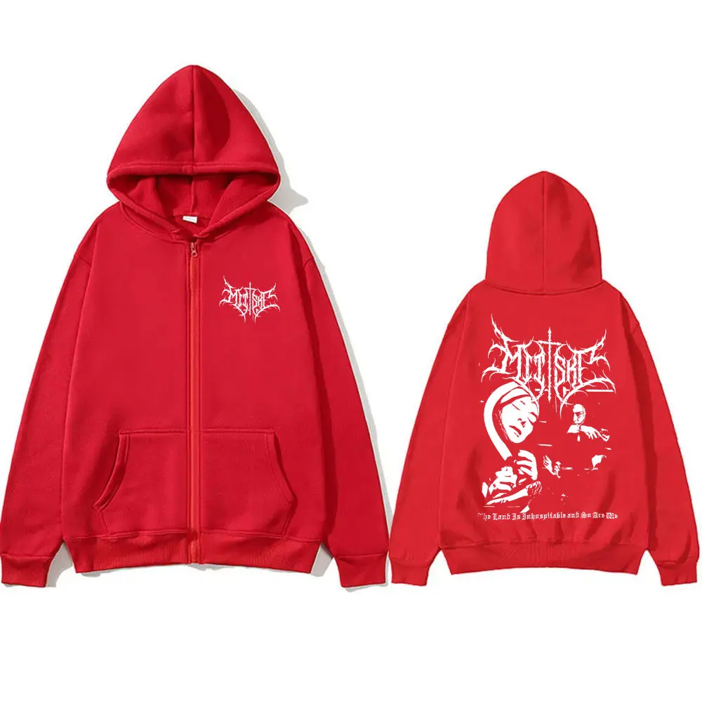 Mitski zipped hoodie