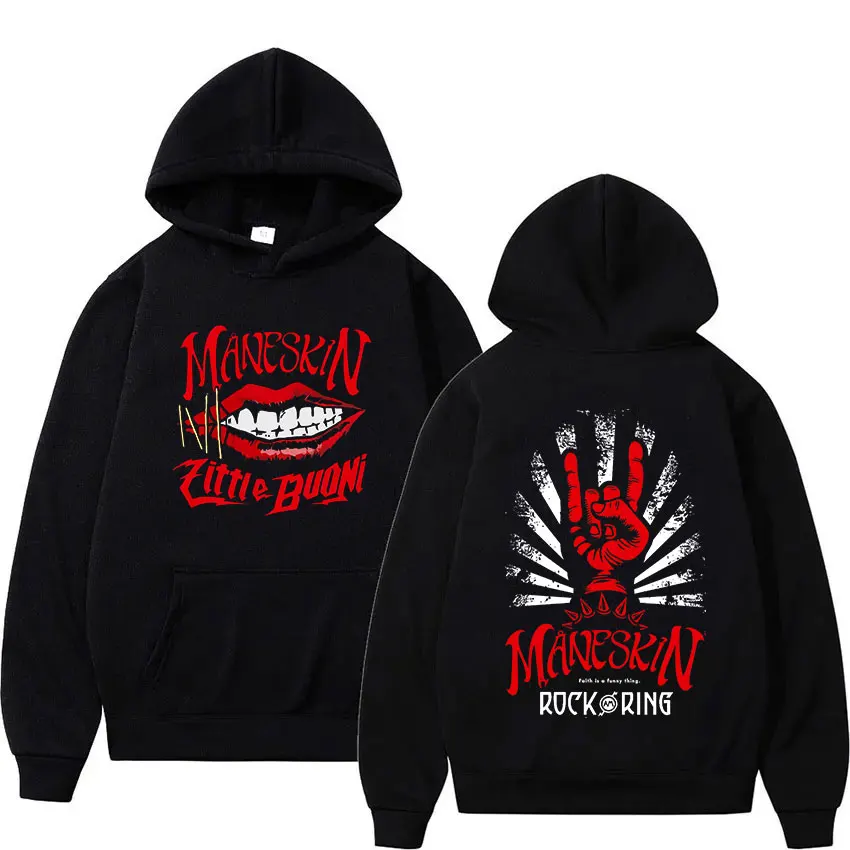 Maneskin ZITTI E BUONI Hoodies