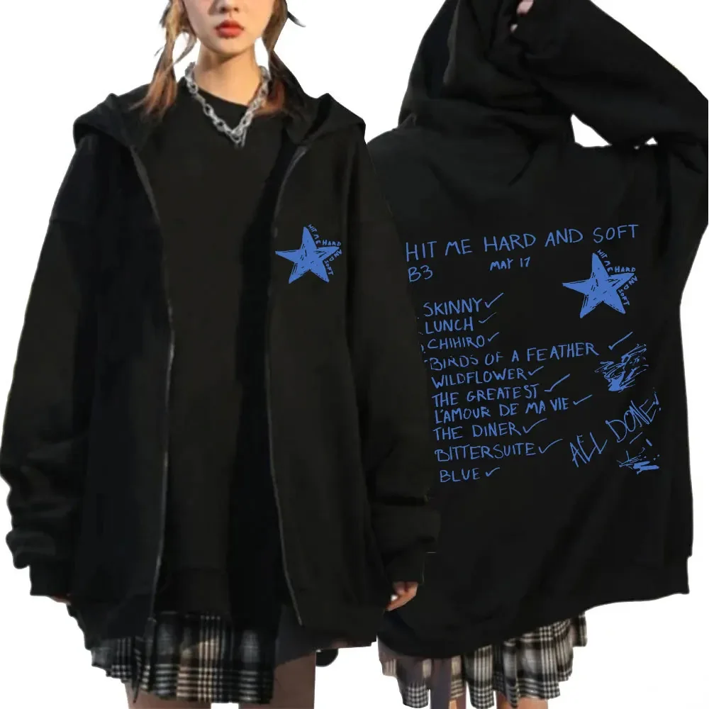 Billie Eilish - Hit me Hard And Soft Zip Up Hoodie
