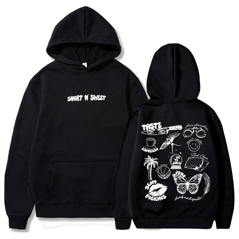 Sabrina Carpenter - Y2K Doodle Print Hoodie