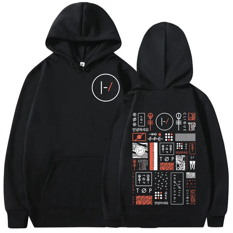 Rock Band Twenty One Pilots Hoodies