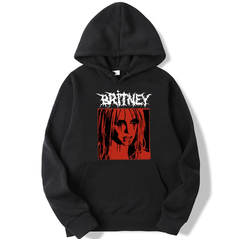 Britney Spears - Red Graphic Design Hoodie