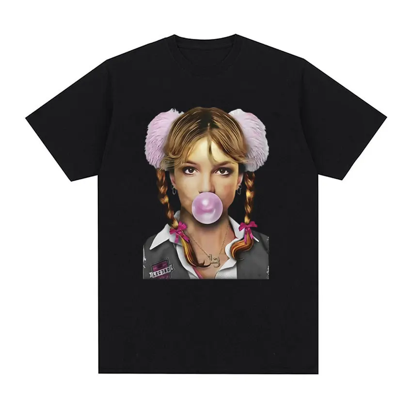 Britney Spears - Graphic Popping A Balloon T-shirt