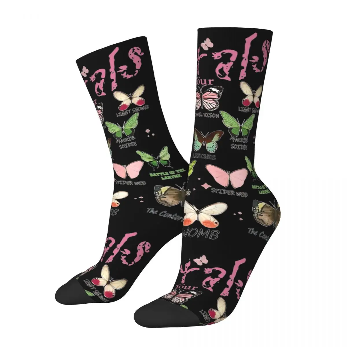 Melanie Martinez - Portals Butterflies Print Socks