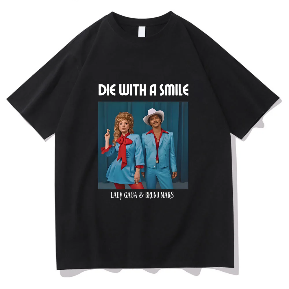 Bruno Mars and Lady Gaga - Duo Album T-shirt