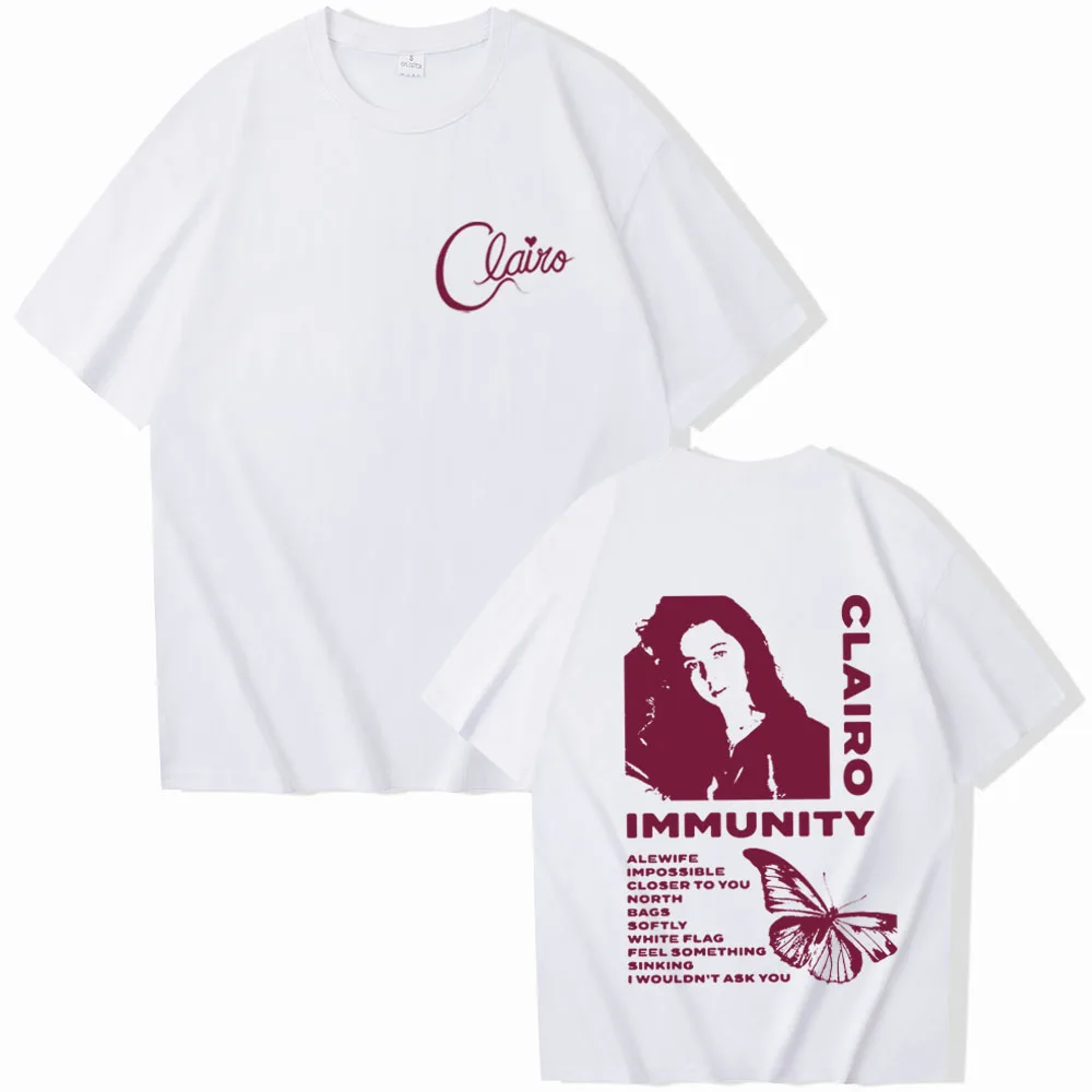 Clairo - Immunity Butterfly Design Tshirt