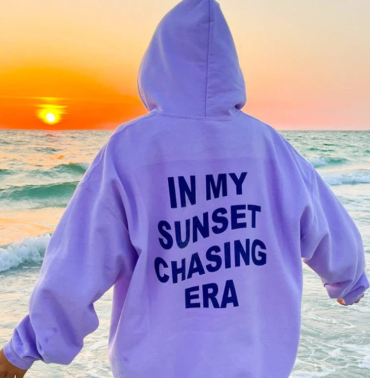 In My Sunset Era Hoodie