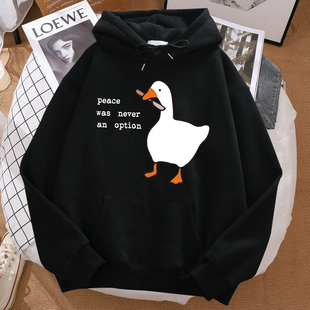 Duck hoodie