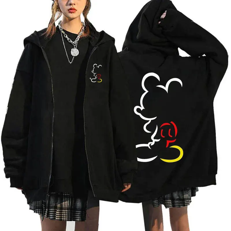 Mickey Mouse Zipper Hoodie