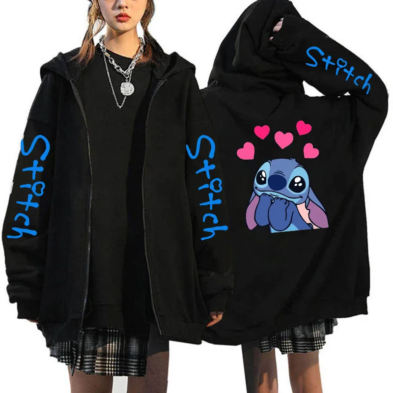 Stitch Zip-Up Hoodie