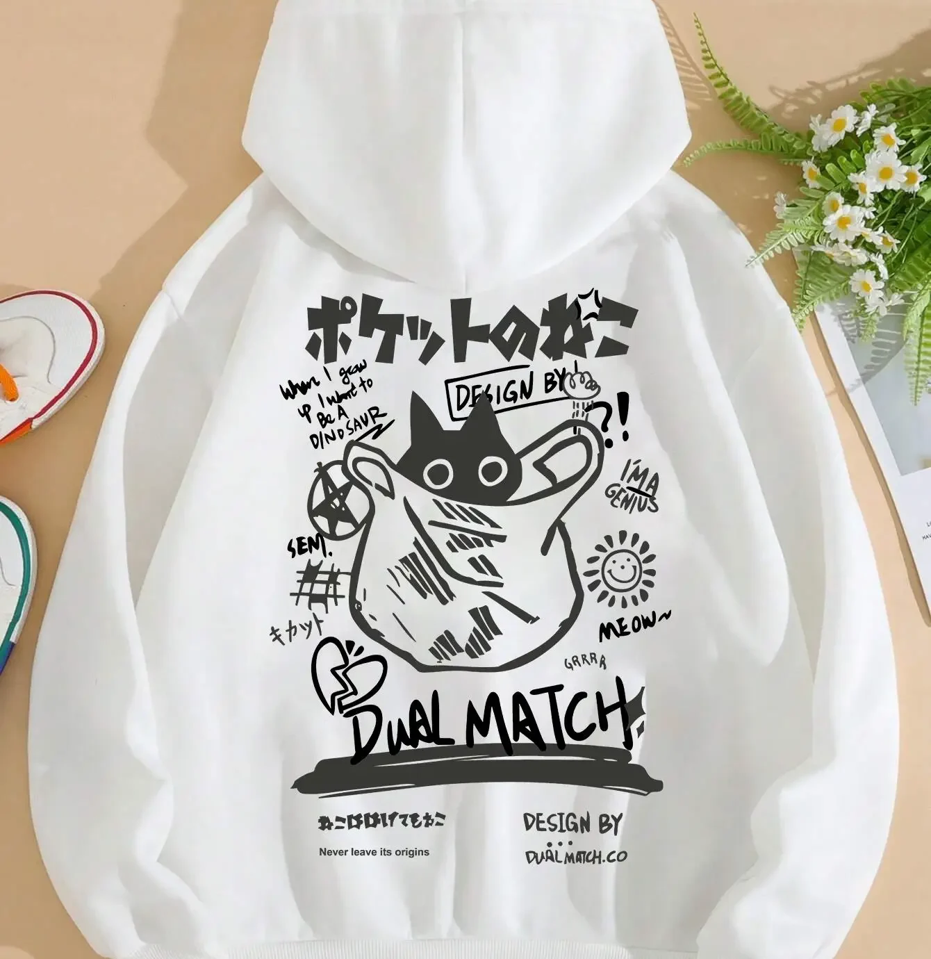 Cute Cat Hoodie