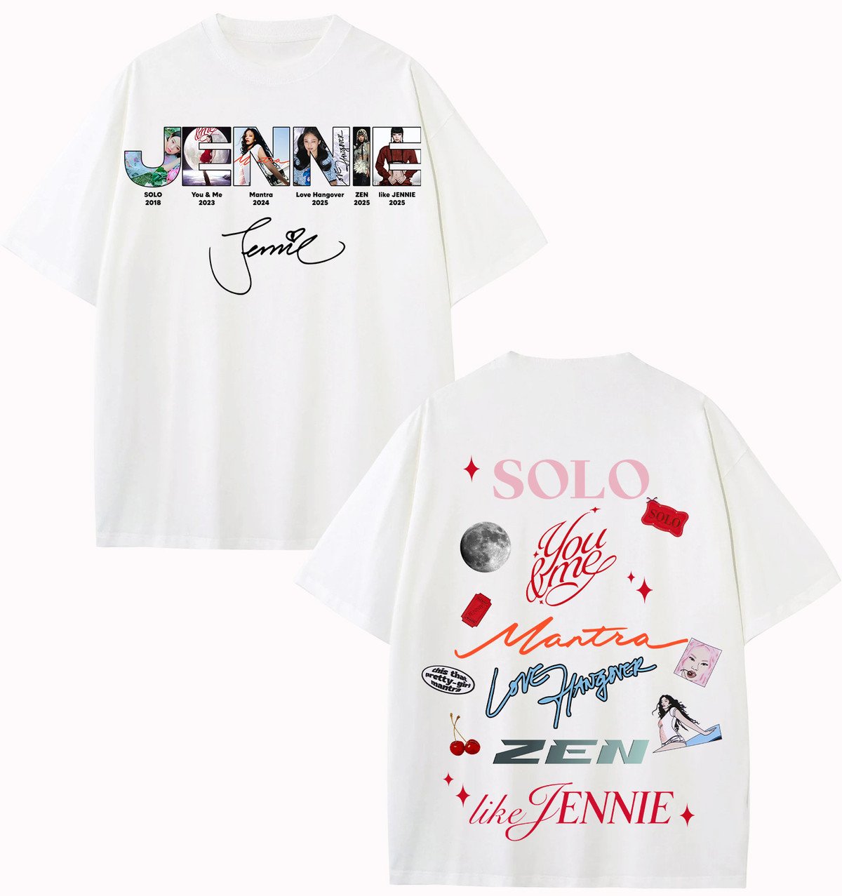 BLACKPINK Tee – Jennie’s Playlist, Your Look