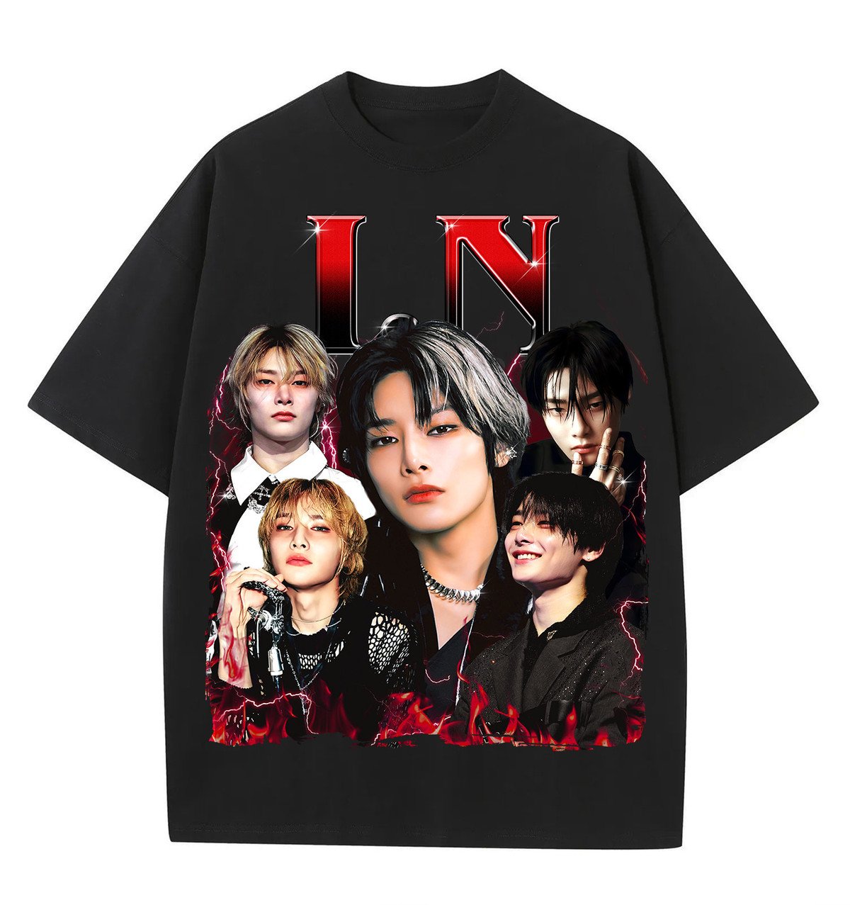 STRAY KIDS Shirt – I.N, The Heart of the Team