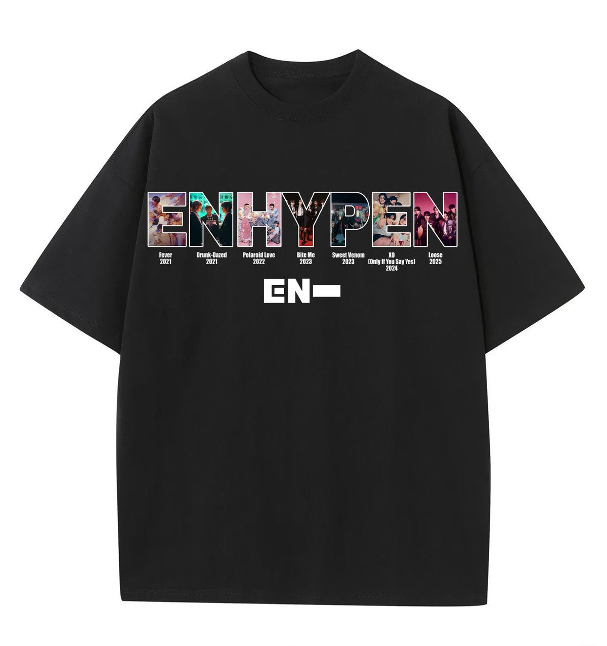 Enhypen - Band Members Graphic T-shirt