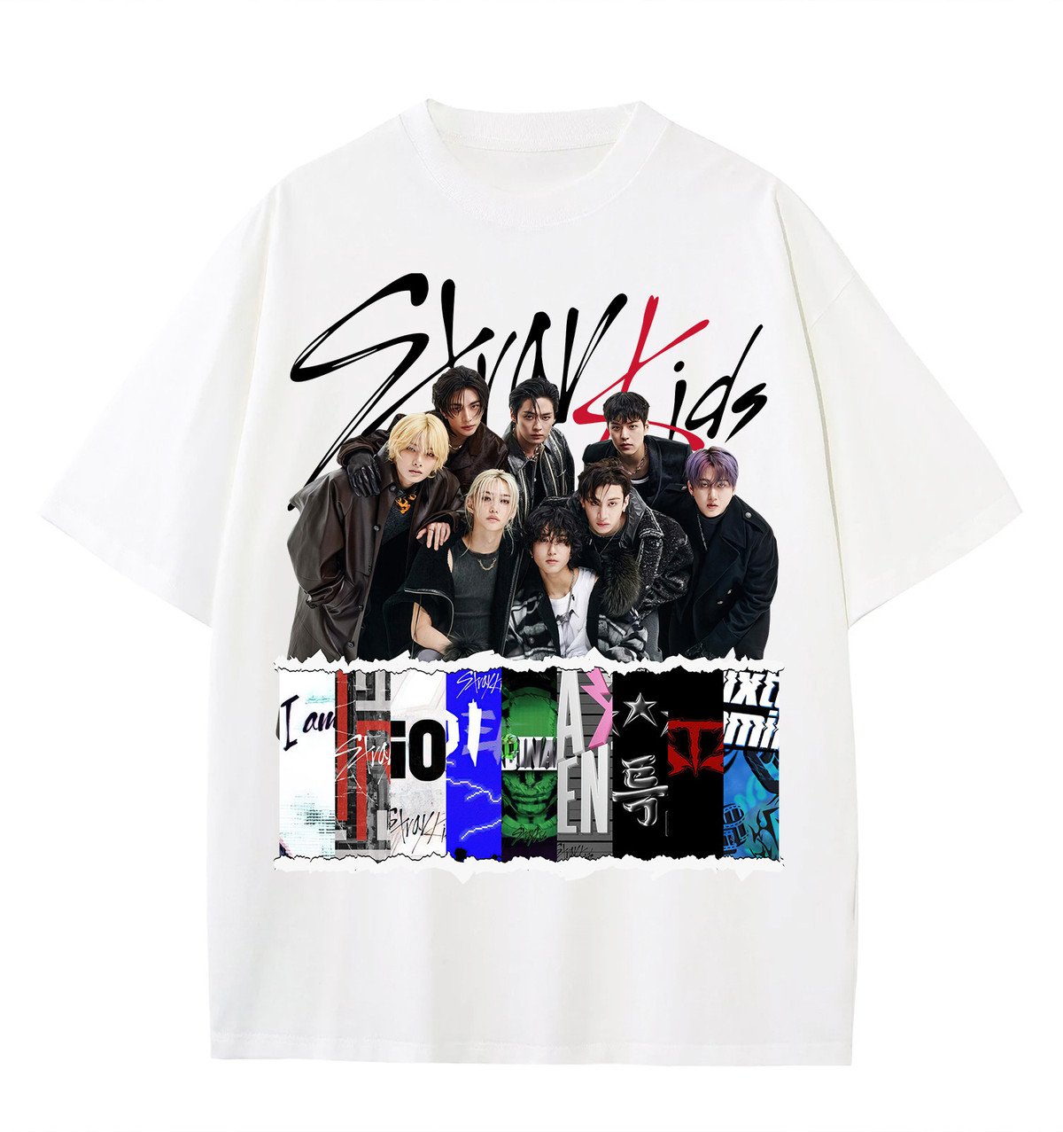 Stray Kids - Album Design Print T-shirt