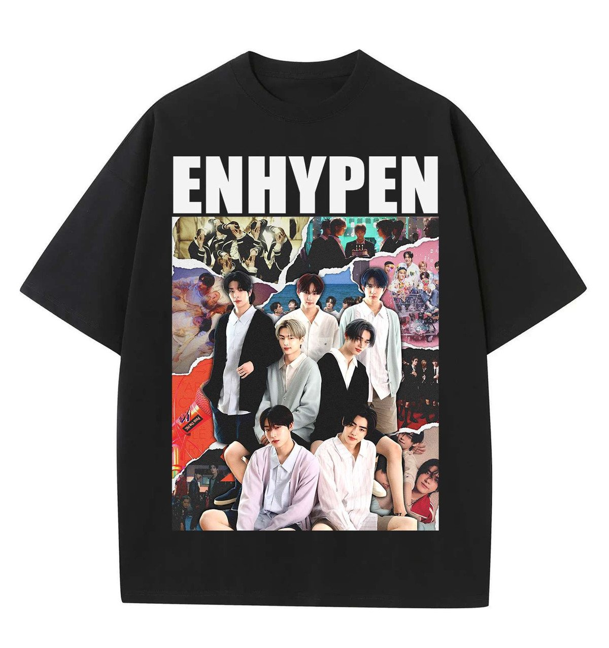 ENHYPEN Graphic Tee – For True ENGENEs