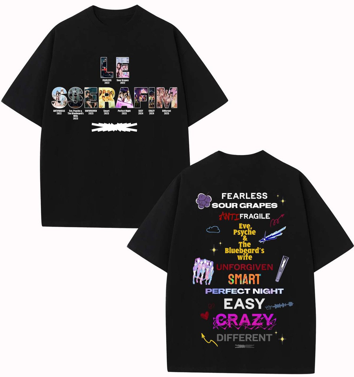 LE SSERAFIM Shirt – Fearless Fashion for Every FEARNOT