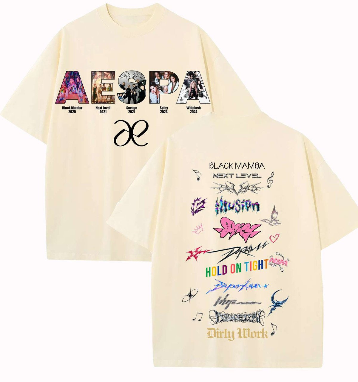 AESPA Songs Shirt